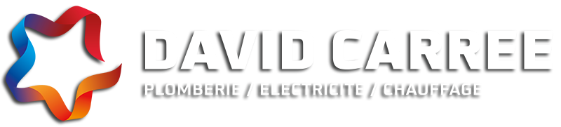 Logo de la société David Carrée intervenant sur la création de salle de bain à Rennes, la rénovation et les travaux dans le neufs de plomberie, électricité générale et chauffage sur le département d'Ille et Vilaine